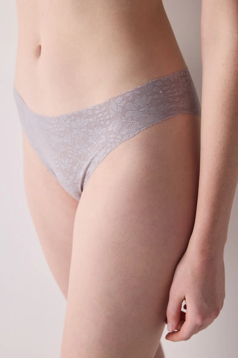 Penti PENTI Invisible Lazer Cut Lacy Lace Slip Briefs