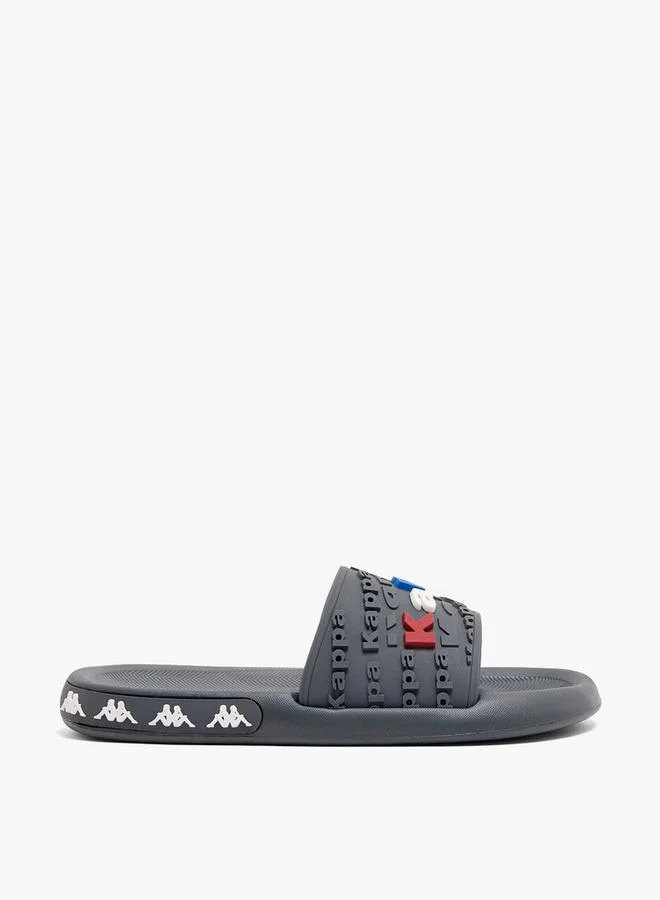Kappa Boys Logo Embossed Slides