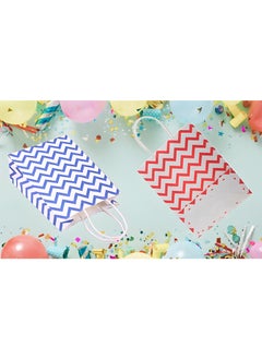 HM2A Gift Bags, Small Paper Bags 24-piece Set Size 15x21x8 Cm Gift Bag, Small Bag Set, Kraft Paper Bags For Gifts  - Image 5