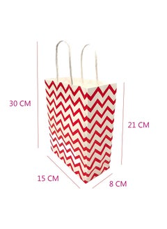 HM2A Gift Bags, Small Paper Bags 24-piece Set Size 15x21x8 Cm Gift Bag, Small Bag Set, Kraft Paper Bags For Gifts  - Image 3