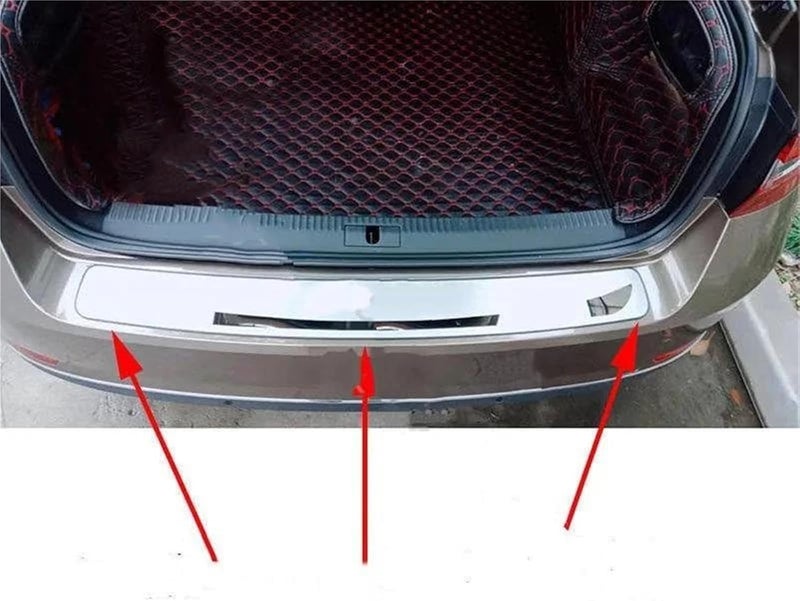 Vuzmode Rear Bumper Protector for Skoda Superb 2016-2019 - Image 4