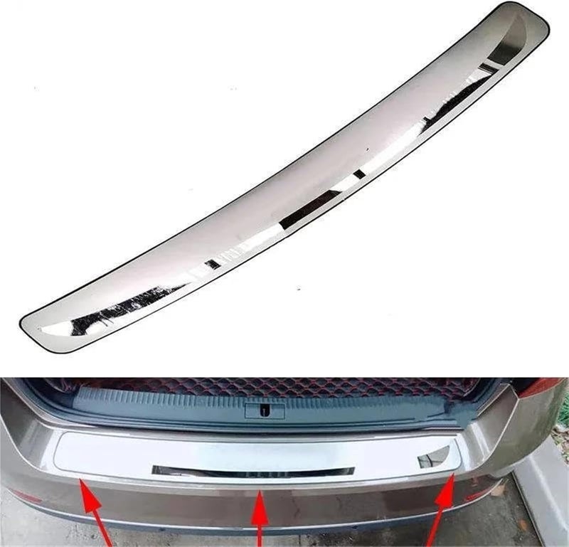 Vuzmode Rear Bumper Protector for Skoda Superb 2016-2019 - Image 3