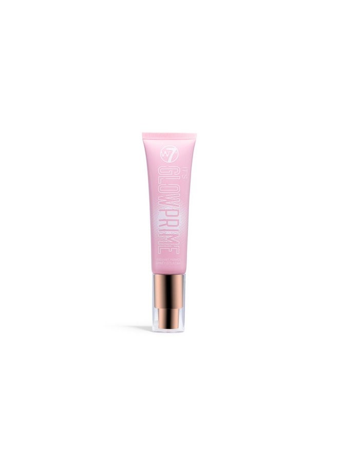W7 - It'S Glow Prime Radiant Face Primer - Hydrating Skin & Blurring Imperfections - Watermelon Extract Facial Primer - Image 1