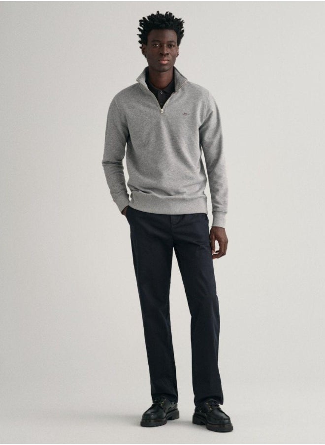 GANT - Gant Shield Half-Zip Sweatshirt - Image 1
