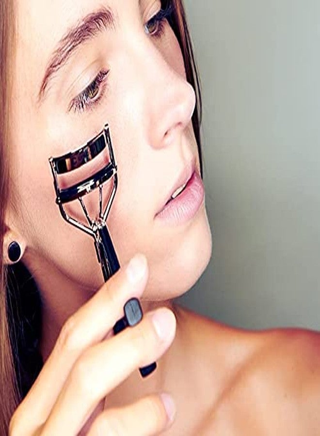 Basicare Professional Chrome Plated Eyelash Curler with Non-Slip Plastic Grip, Longlasting Lash Curls for All Eye Shapes, Lash Curler Includes 2 Additional Rubber Pad. Style 1121 - Image 5