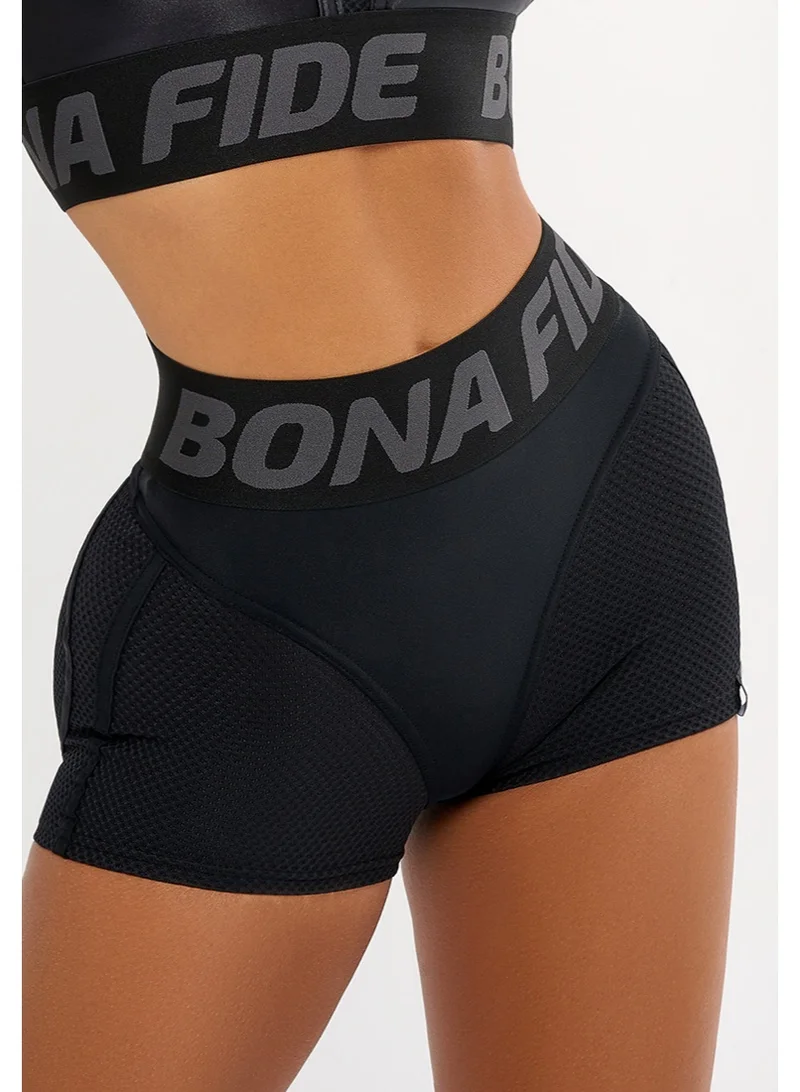 بونا فيدي بونا فايد Bona Fide – شورت بايكر نسائي عالي الخصر بجودة ممتازة، رفع الأرداف، مثالي للجيم والتمارين الرياضية