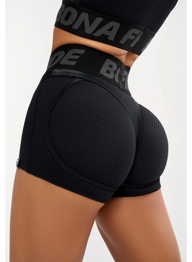 Bona Fide Premium Quality High Waist Biker Shorts for Women with Push Up - Womens Lifting Shorts for Gym, Workout