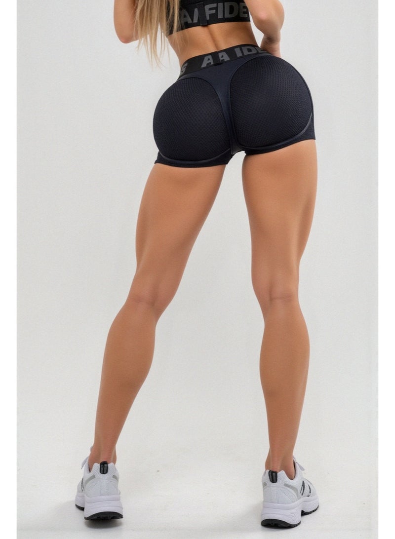 Bona Fide Premium Quality High Waist Biker Shorts for Women with Push Up - Womens Lifting Shorts for Gym, Workout - Image 5