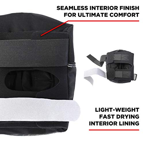 187 Killer Pads Pro Knee Pad, Black/White, Medium - Image 3