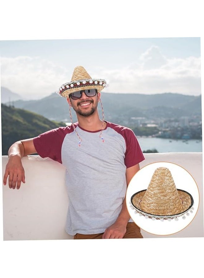 قبعات القش، قبعات الشمس للبنات، قبعات الشاطئ الزخرفية، قبعات الرجال، قبعات متعددة الوظائف، قبعات الزراعة، قبعات القش للرجال، قبعات القش للرجال في هاواي - Image 3