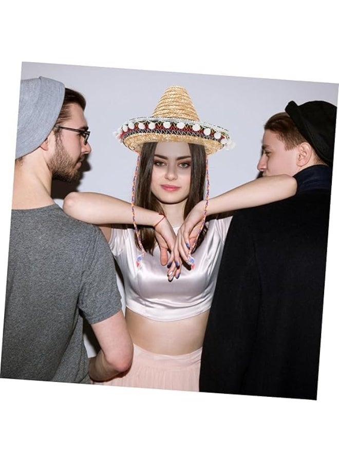 قبعات القش، قبعات الشمس للبنات، قبعات الشاطئ الزخرفية، قبعات الرجال، قبعات متعددة الوظائف، قبعات الزراعة، قبعات القش للرجال، قبعات القش للرجال في هاواي - Image 4