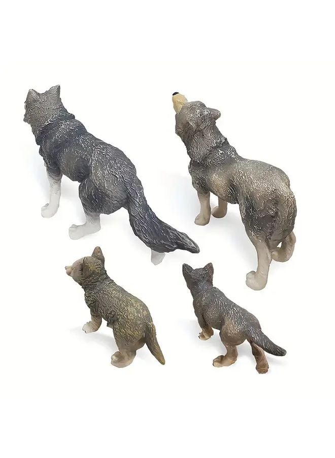 Model 15168 Wolf C Realistic Wolf Suit Animal Model Toy - Image 5