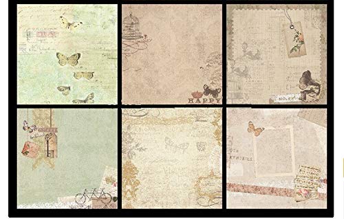 Qatalitic Designer Pattern Design Printed Papers Paper Pack for Art & Craft (VS12006), 12 X 12 Inch for Greeting Cardmaking & Project Book Making (24 Patterned Sheets + 3 Die Cut Sheets) Black - Image 5