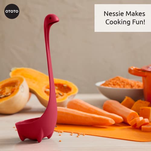 OTOTO The Original Nessie Ladle by OTOTO - Soup Ladle, Cute Gifts, Funny Kitchen Gadgets, Loch Ness design, Cooking Gifts for Mom - Cute and Practical Kitchen Utensils - Unique Gifts for Women, Mothers Day - Image 5