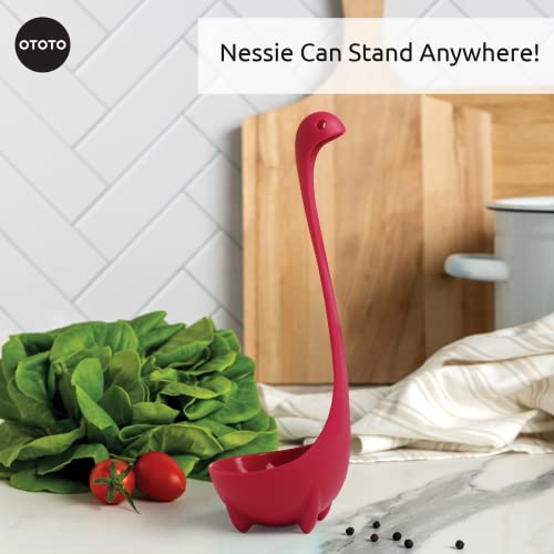 OTOTO The Original Nessie Ladle by OTOTO - Soup Ladle, Cute Gifts, Funny Kitchen Gadgets, Loch Ness design, Cooking Gifts for Mom - Cute and Practical Kitchen Utensils - Unique Gifts for Women, Mothers Day - Image 4
