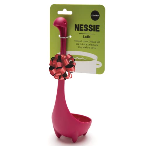 OTOTO The Original Nessie Ladle by OTOTO - Soup Ladle, Cute Gifts, Funny Kitchen Gadgets, Loch Ness design, Cooking Gifts for Mom - Cute and Practical Kitchen Utensils - Unique Gifts for Women, Mothers Day - Image 1