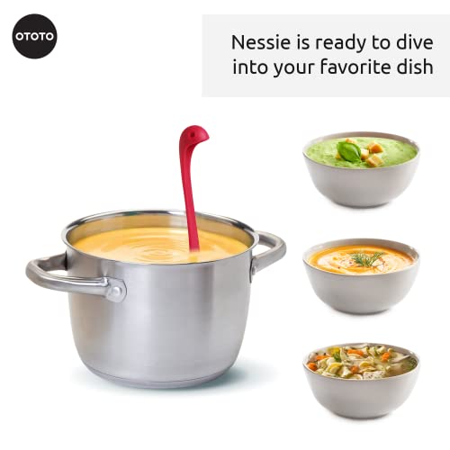 OTOTO The Original Nessie Ladle by OTOTO - Soup Ladle, Cute Gifts, Funny Kitchen Gadgets, Loch Ness design, Cooking Gifts for Mom - Cute and Practical Kitchen Utensils - Unique Gifts for Women, Mothers Day - Image 3