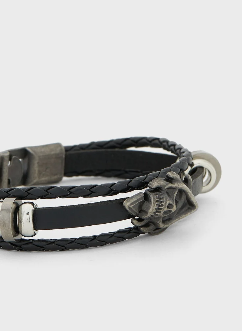 Seventy Five Statement Skull Bracelet