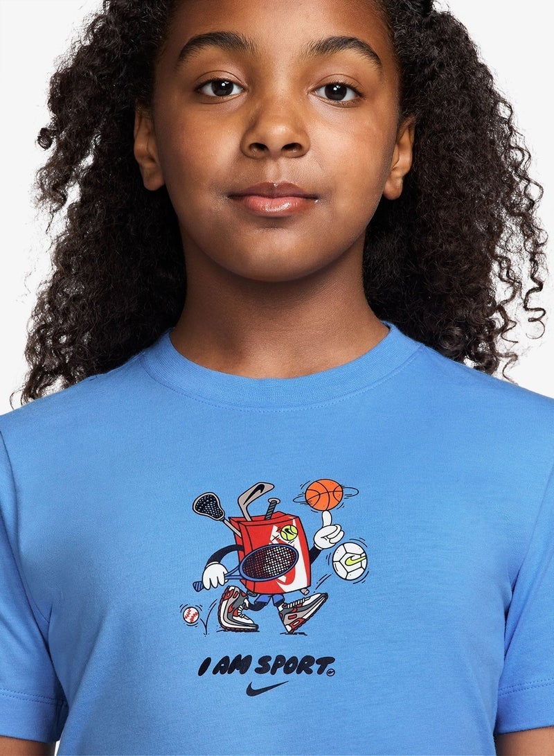 نايكي تيشيرت بوكسي شبابي - Image 3