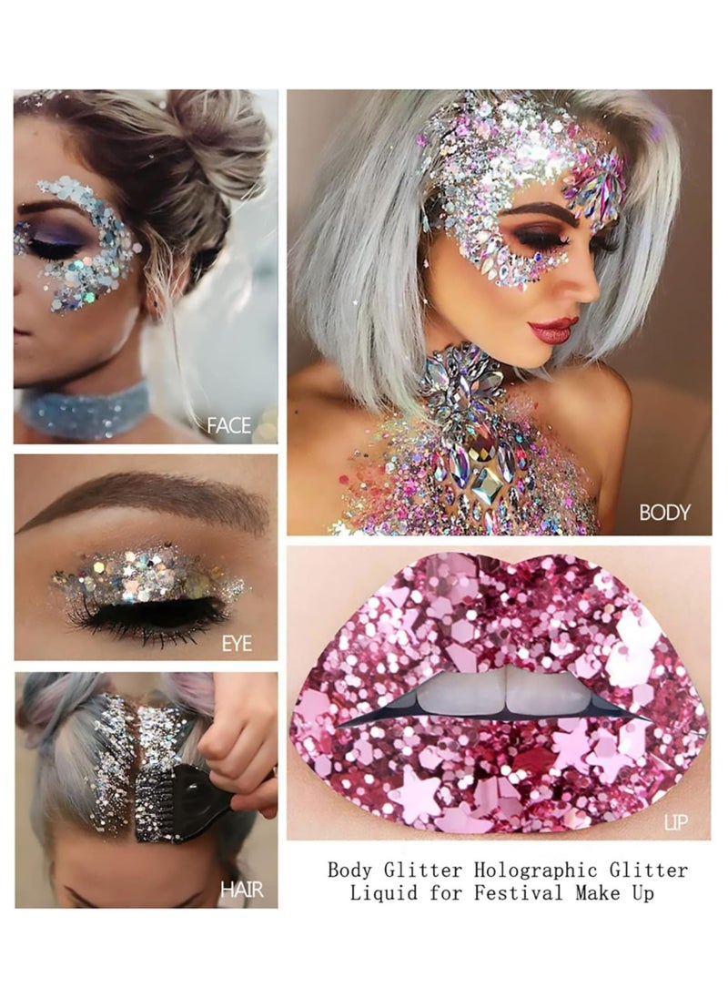Handaiyan - 3 Piece Face & Body Gel Teras Glitter Body Gel A - Image 1