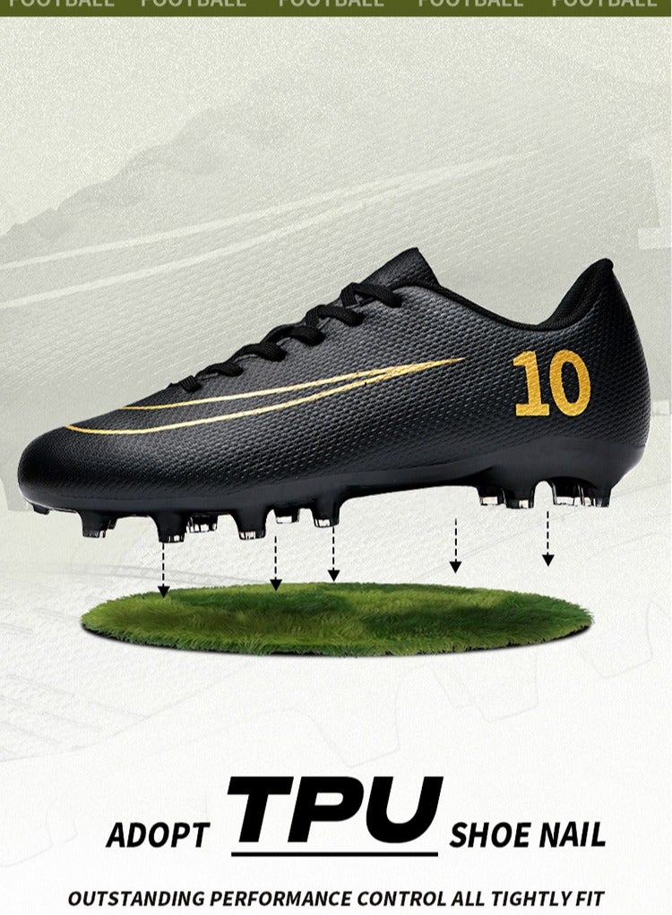 SKT Shiketro Men's soccer cleats for outdoor indoor professional youth boys soccer cleats unisex soccer cleats. - Image 3