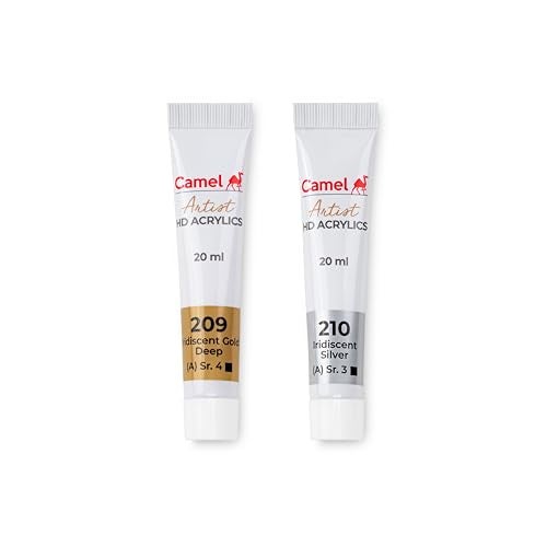 camel Artist HD Acrylics 14 shades x 20 ml - Image 4