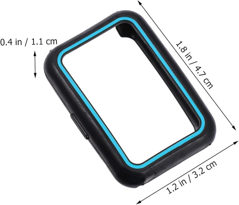 حامي علبة ساعة Mipcase Soft Dual Color للووتش فيت متين خفيف الوزن مقاوم للخدوش - Image 4