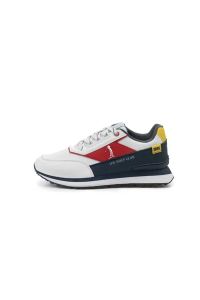 U.S. Golf Club Mens Sneakers White Sneakers | Casual | Retro Style | Italy