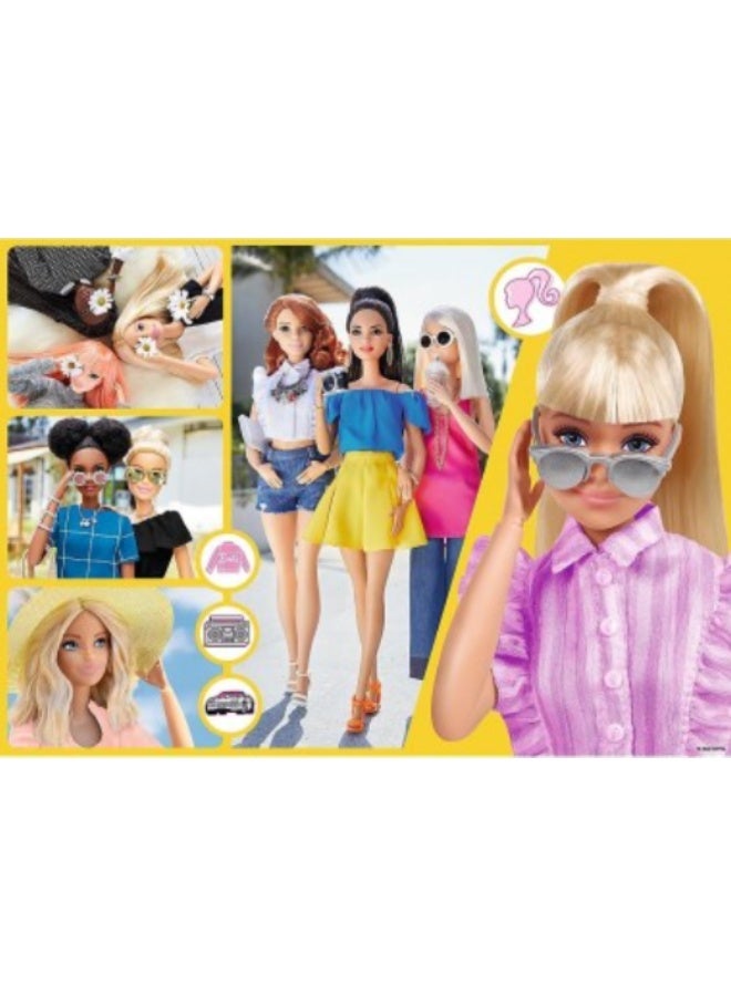Trefl Glitter Barbie Mattel 100-Piece Jigsaw Puzzle - Image 2