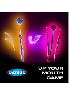 Dentek DenTek Professional Oral Care Kit, Advanced Clean- Portable, Multiple Tips, Dental Pick, Scaler, Stimulator, and Dental Mirror, White  - Image 5