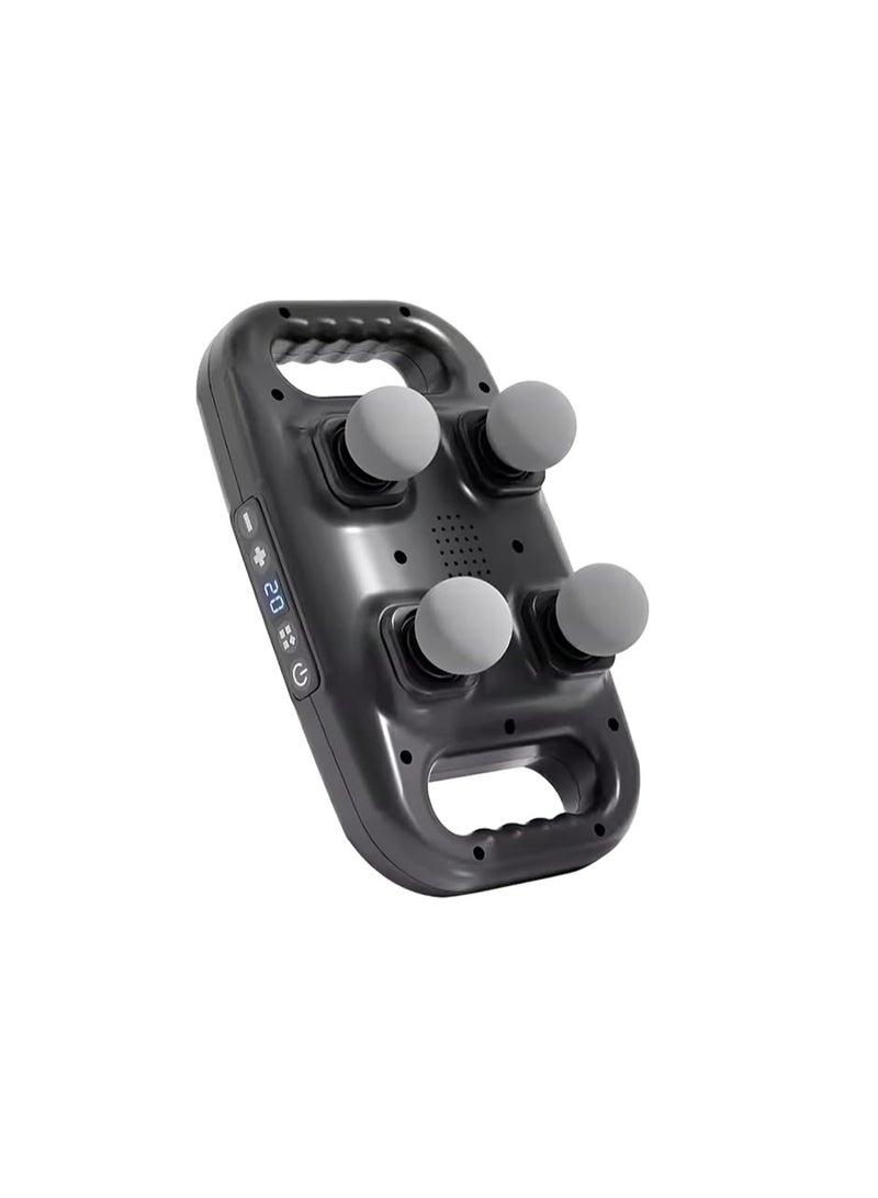 Relax Smart Deep Tissue Percussion Massage Gun – Handheld Electric Body Massager with 4 Interchangeable Heads for Muscle Relaxation, Pain Relief, and Post-Workout Recovery for Athletes - Image 1