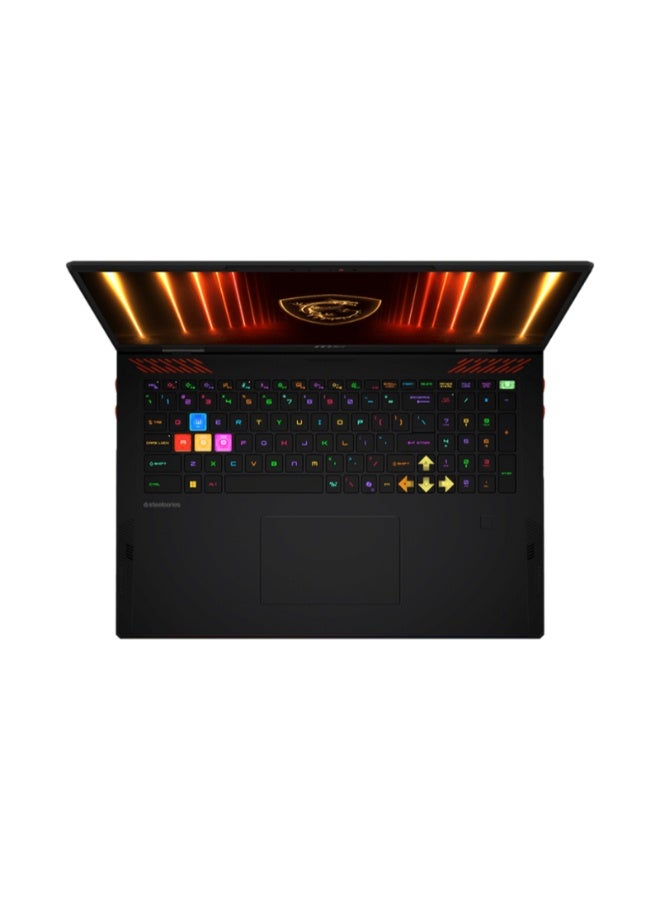 إم اس أي لابتوب الألعاب Raider A18 بشاشة 18 بوصة UHD 120Hz (3840x2160)، معالج Ryzen 9 9955HX3D/ذاكرة وصول عشوائي 64 جيجابايت DDR5/قرص صلب SSD بسعة 2 تيرابايت/بطاقة رسومات Nvidia GeForce RTX 5090 بسعة 24 جيجابايت/نظام تشغيل Windows 11/ اسود - Image 2