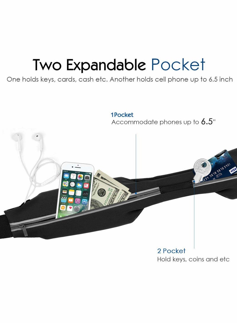 Unisex Running Waist Pack for Sports, Comfortable and Convenient Storage Belt - Image 3