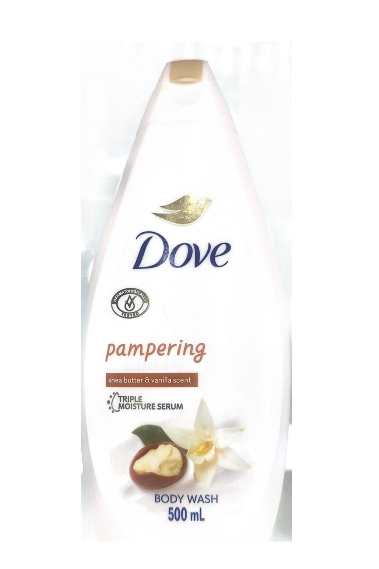 Dove Purely Pampering Body Wash, Shea Butter with Warm Vanilla, 16.9 Ounce / 500 Ml