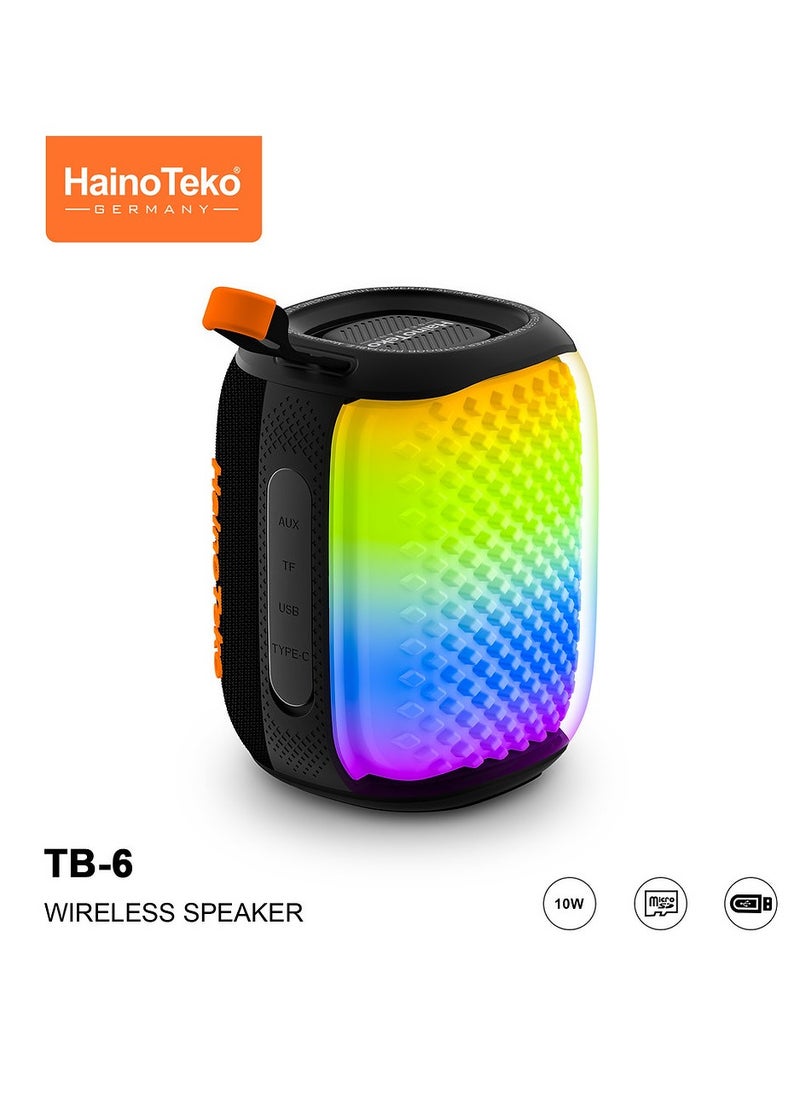 Haino Teko - TB-6 Wireless Portable Bluetooth Speaker with 2 Wireless Mics - Image 1