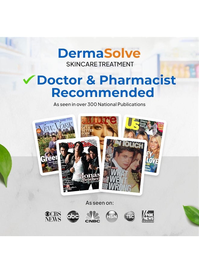 Dermasolve - Psoriasis & Dandruff Oil, Dermatologist Approved For Flaky Scalp Relief - Image 1