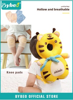 Baby Head Protector With 2 Knee Pads, Infant Head Protect Pillow, Toddlers Head Safety Pad Cushion, Adjustable Toddlers Head Safety Pad Cushion Backpack, Baby Back Protection for Crawling & Walking - pzsku/Z58F366FD2B046A7E53DAZ/45/_/1724916077/3912f084-d186-48bf-8897-6ea5bf2664cf