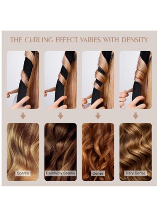 Elaur Satin Heatless Curling Set-Hair Rollers for Heatless Curls | Overnight Heatless Hair Curlers to Sleep in | Curling Rod Headband for Short & Long Hair | Hair Wrap Curler (Pearl) - view 5