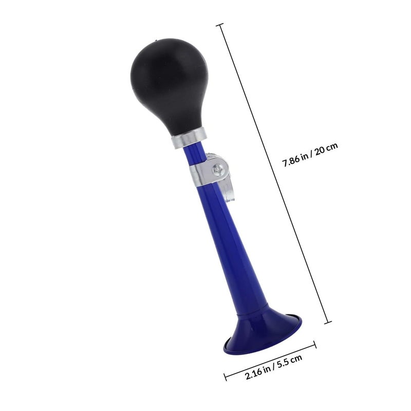 Universal Bicycle Air Horn Blue Loud Safety Handlebar Mount for Mountain Bike Adult Cycling - Image 3