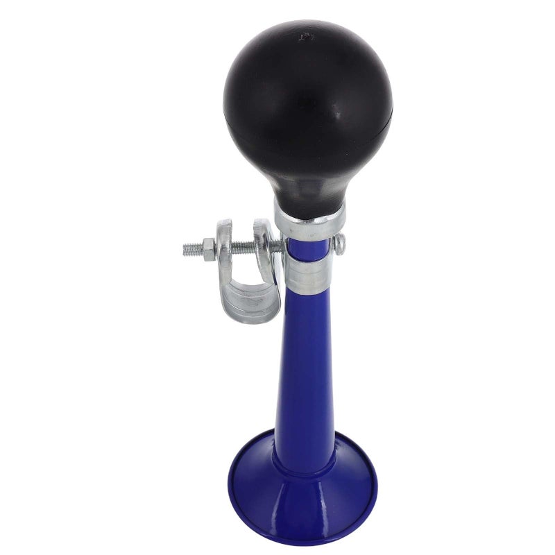 Universal Bicycle Air Horn Blue Loud Safety Handlebar Mount for Mountain Bike Adult Cycling - Image 2