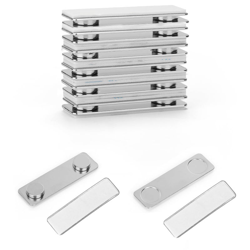 Ninyoon Magnetic Picture Hanger for Wall, Magnetic Picture Frame Poster Hanging System, Strong Wall Magnets Anti-Slip Design 1.7x0.5 inch (6 Pack) - Image 1