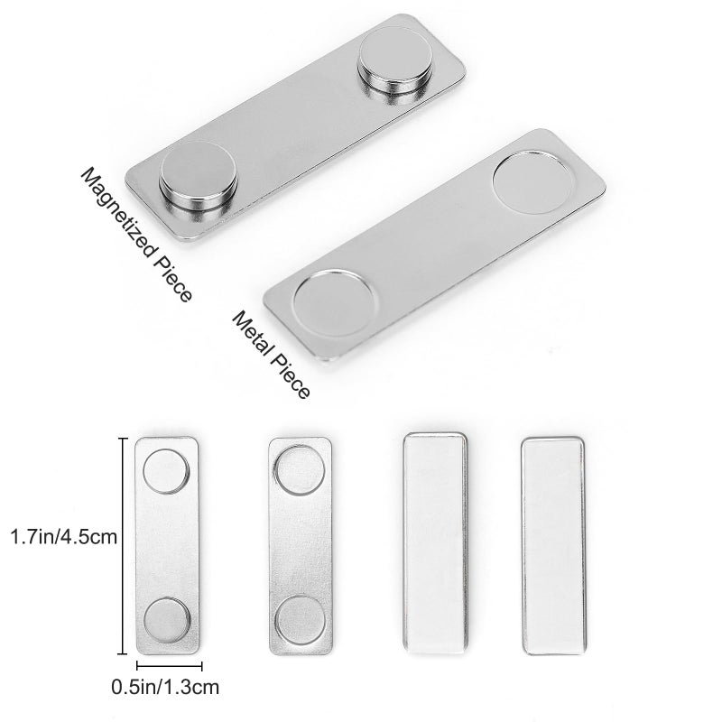 Ninyoon Magnetic Picture Hanger for Wall, Magnetic Picture Frame Poster Hanging System, Strong Wall Magnets Anti-Slip Design 1.7x0.5 inch (6 Pack) - Image 3