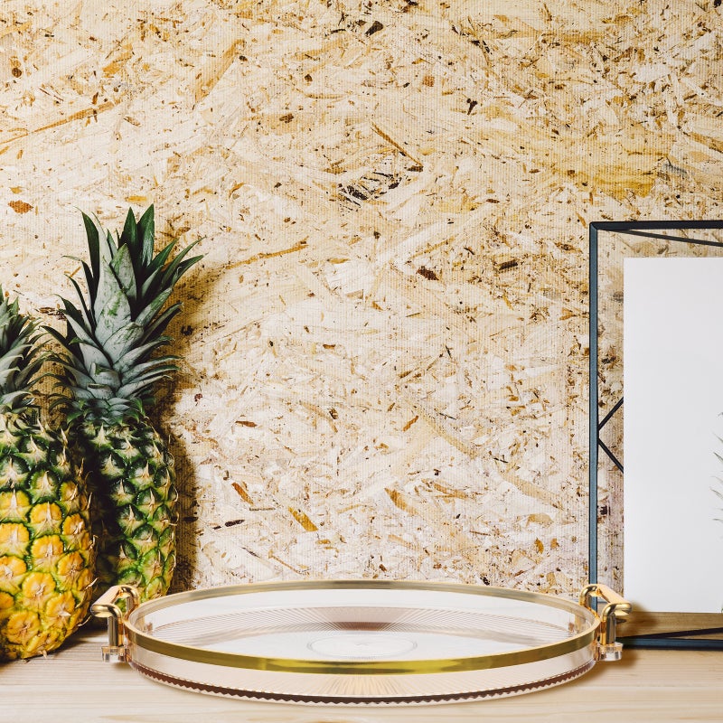 Table Storage Tray with Handle Food Serving Tray with Handle Fruit Plate Home Supplies - Image 5