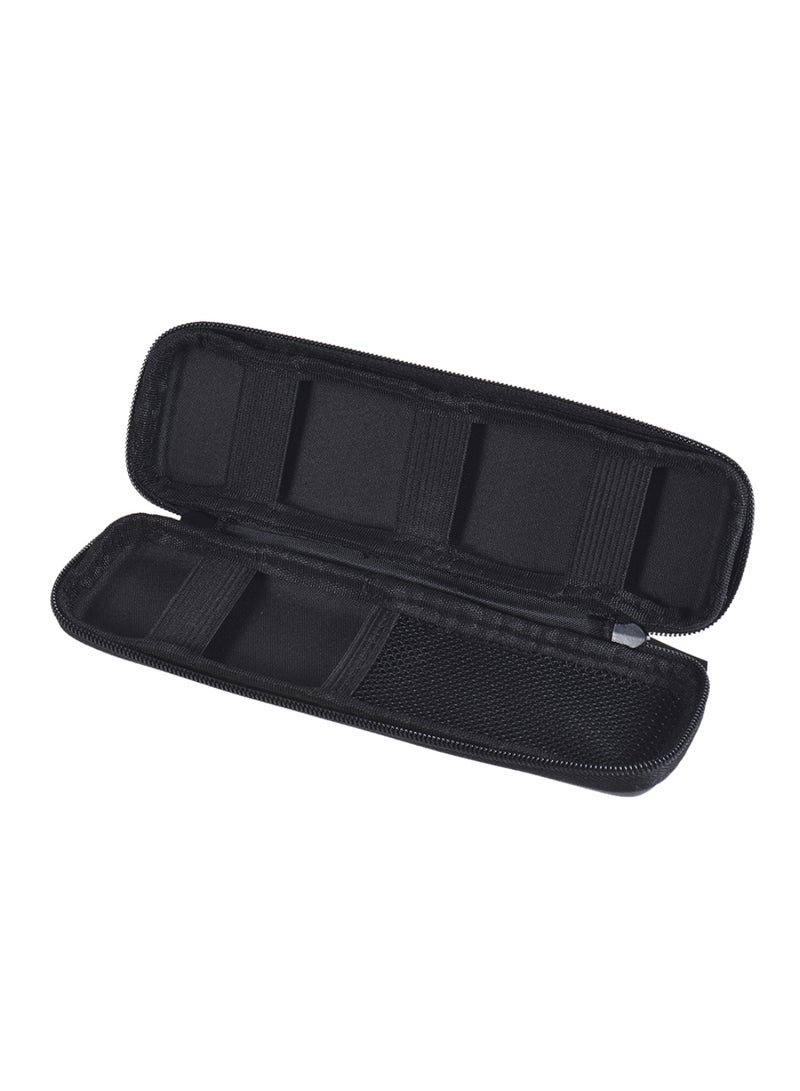 Pen Pencil Ppt Pointer Holder Makeup Brush Bag Eva Hard Shell Case Stationery Pouch Box Black - Image 2
