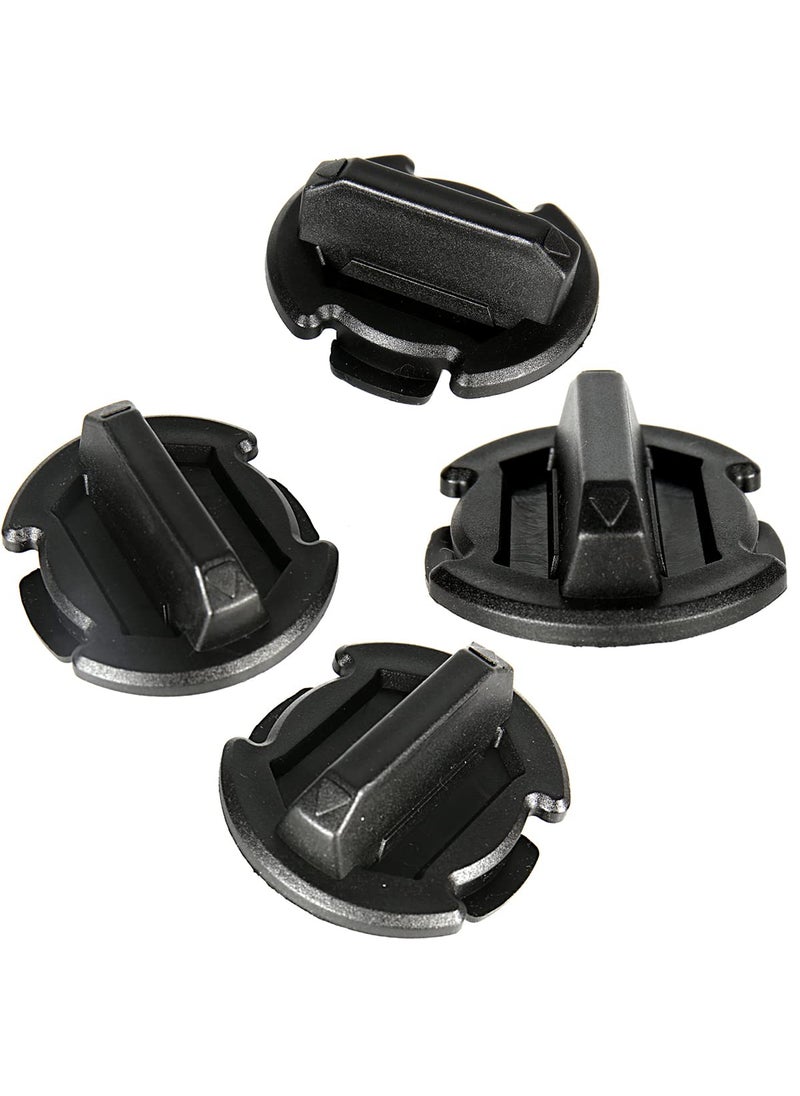 Rudyness 4Pcs Floor Drain Plug Twist Trap Seal for 2014-2018 Polaris RZR 1000 900 XP Turbo Models  - Image 1