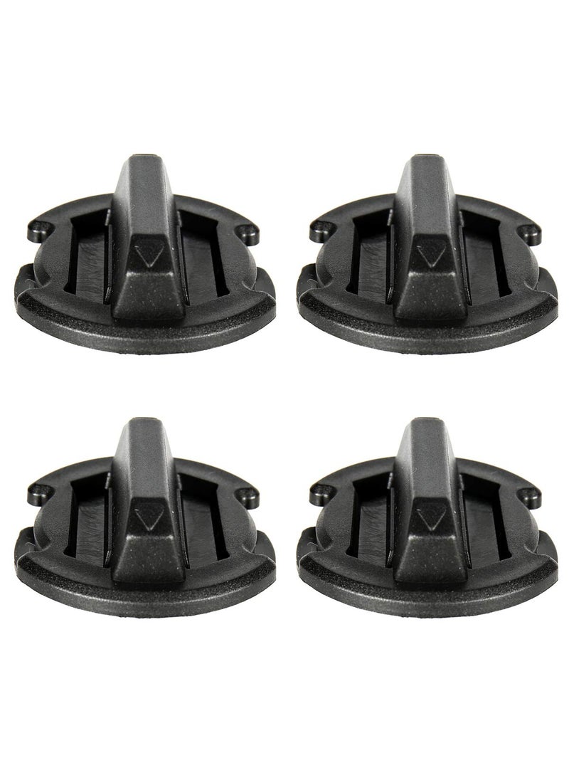 Rudyness 4Pcs Floor Drain Plug Twist Trap Seal for 2014-2018 Polaris RZR 1000 900 XP Turbo Models  - Image 2