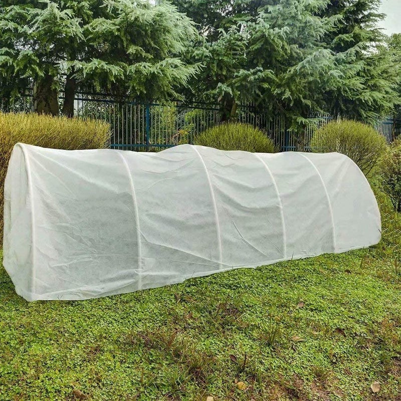 Agfabric Plant Covers Freeze Protection Frost Blankets for Plants 10'x50' 1.2oz Floating Row Cover Garden Plant Cover Freeze Cloths for Plants Winter Frost Freezing Protection,White - Image 4