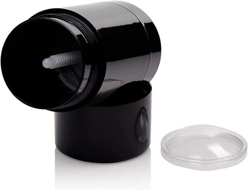Healthcom 10 Pack 75ml Empty Round Deodorant Containers Twist Up Filling Stick Deodorant Container 25 Oz Plastic Deodorant Bottles Refillable Lip Balm Tube for Lipstick Crayon Chapstick DIY Make Own DeodorantBlack - Image 4