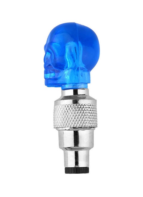 Skull Shape Bicycle Wheel Valve Cap 25 x 15 6millimeter