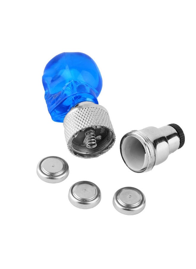Skull Shape Bicycle Wheel Valve Cap 25 x 15 6millimeter